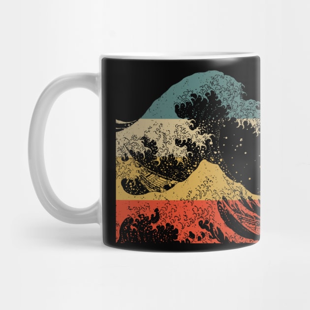 Great Wave Vintage by giovanniiiii